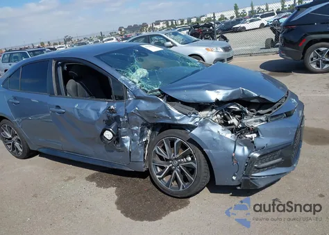 2020 Toyota Corolla Se/Night Shade из США, поврежденный, VIN JTDS4RCE6LJ034337